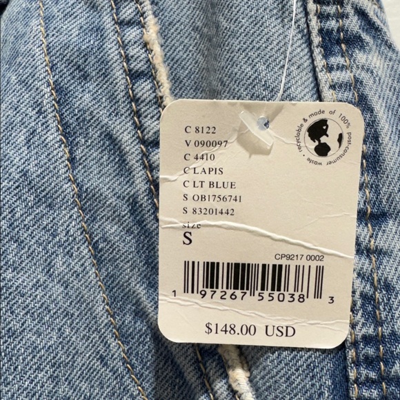 We The Free Newbies Solid Slouchy Baggy Jeans High Rise Casual Size Small - Picture 7 of 12